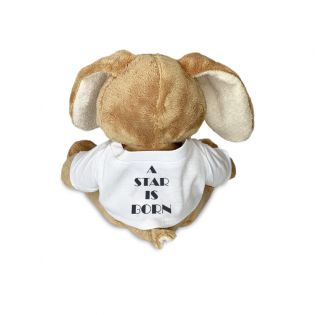 Personalized animal plush toy for baby · A star is born | Rabbit