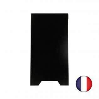 Black plastic sidewalk easel