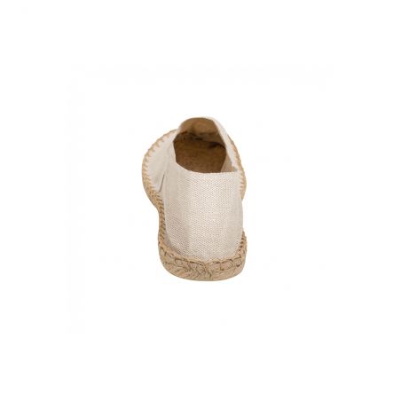 Espadrilles mixtes personnalisables avec broderie | Beige