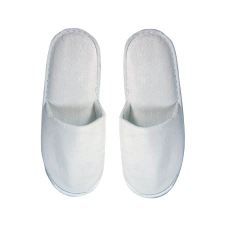 Pair of personalized slippers Text and Photo