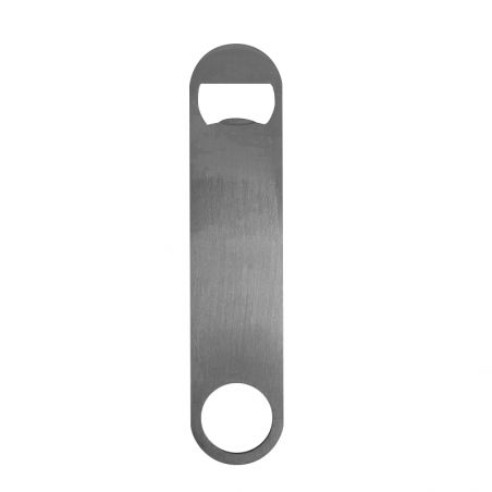 Oval shaped bottle opener