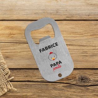 Small personalized bottle opener · Father's Day | Doting father