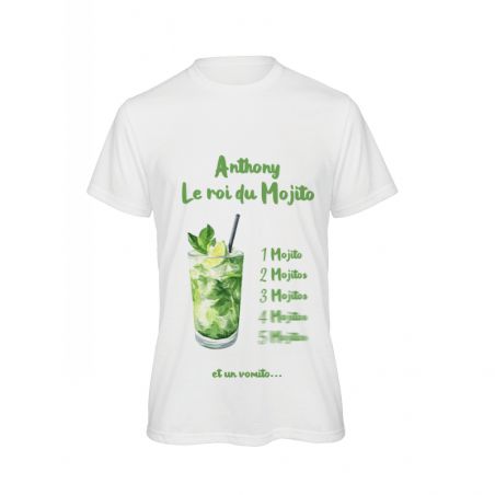 Personalized MOJITO humorous t-shirt | Man