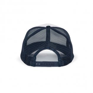 Casquette foam trucker Bleue et Blanche réglable personnalisable avec texte et photo · Idée accessoire mode pour Homme