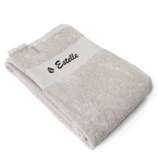 Embroidered Bath Towel | 100 x 150 cm