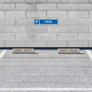 Panneau parking privé