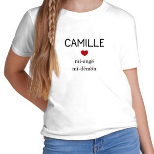 Personalized Mixed Tee Shirt | Child