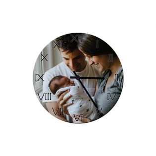 Personalized clock | Round Ø 206 mm