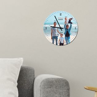 Personalized clock | Round Ø 206 mm