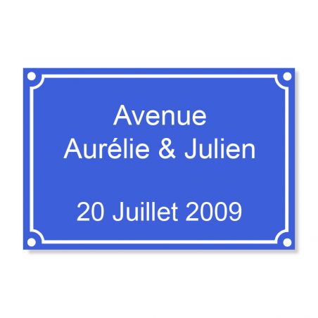 Personalized Street Sign | 20 x 30 cm