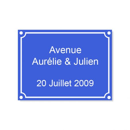 Personalized Street Sign | 15x20cm