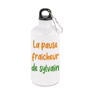 Personalized 50cl aluminum bottle | Freshness Break