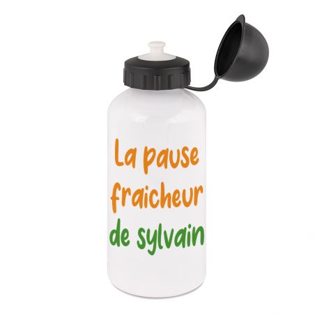 Personalized 50cl aluminum bottle | Freshness Break