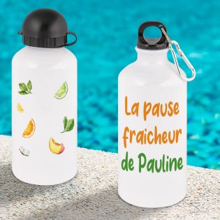 Personalized 50cl aluminum bottle | Freshness Break