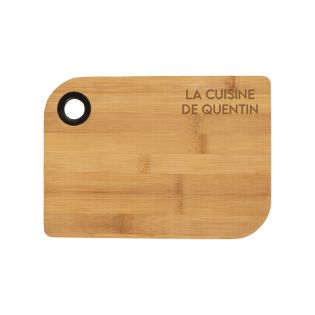 Bamboo cutting board to engrave