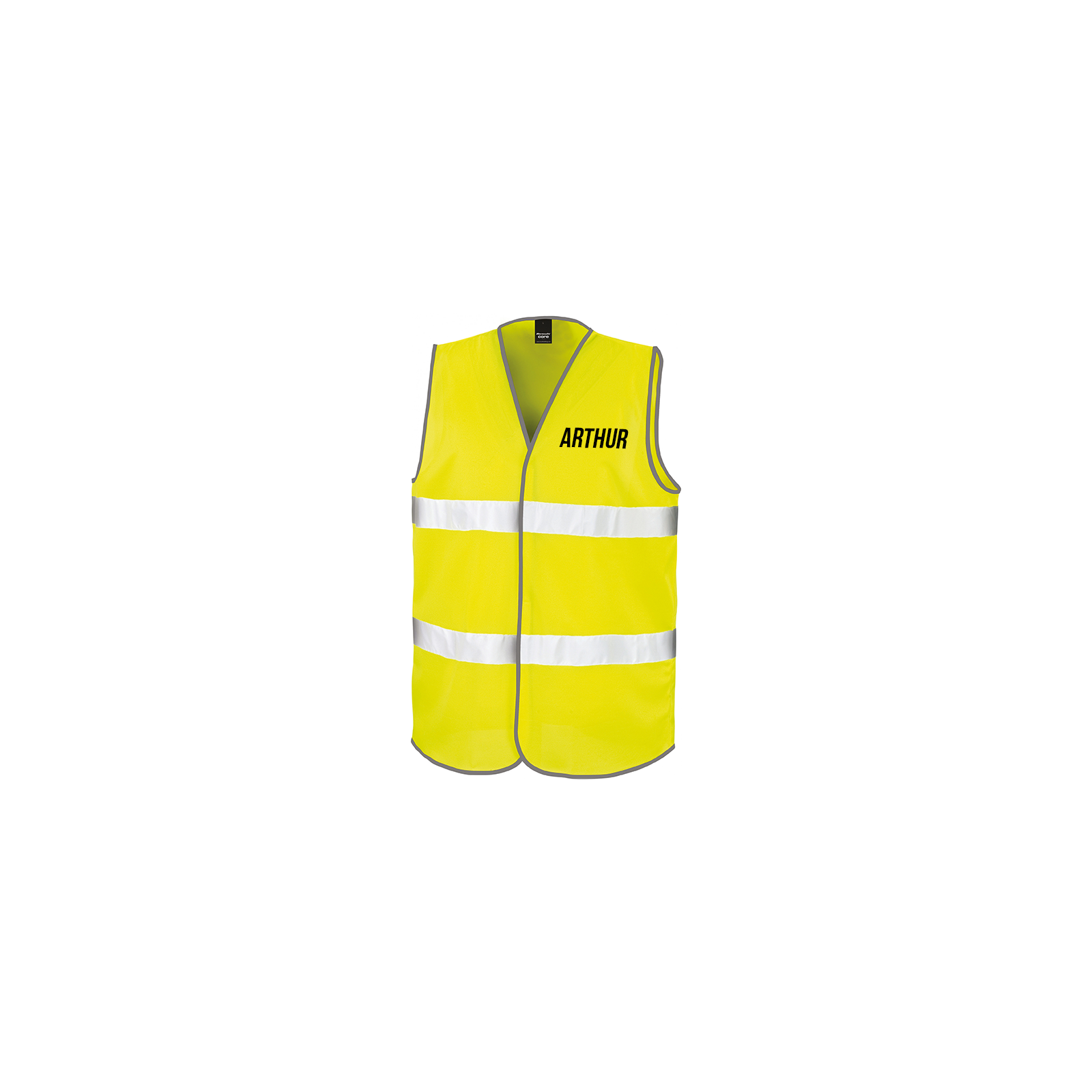 Personalized yellow safety vest | Adult