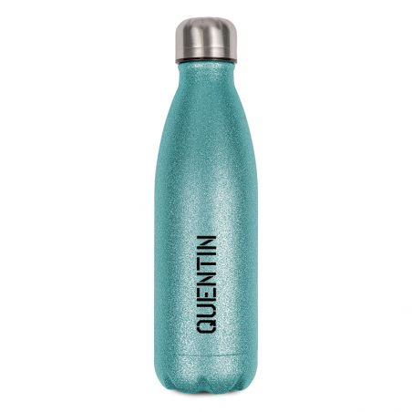 Bouteille isotherme personnalisable 50 cL | Menthe à paillettes