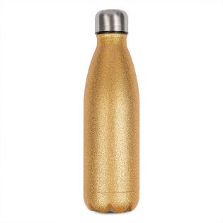 Bouteille isotherme personnalisable 50 cL | Or à paillettes