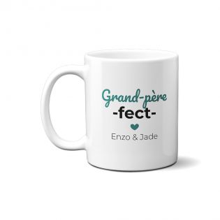 Grandfather-fect customizable ceramic mug · Grandpa's birthday or Christmas gift