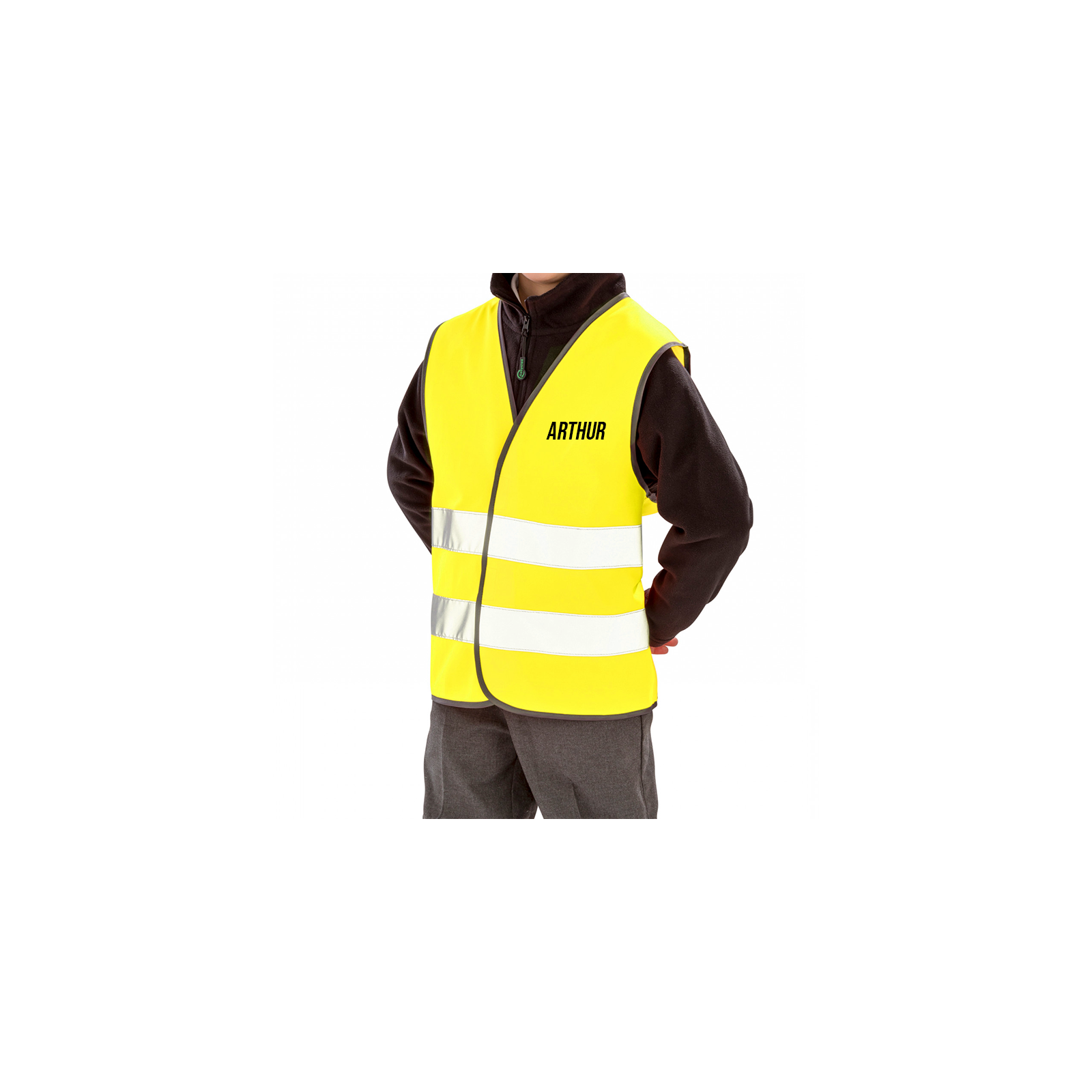 Personalized yellow safety vest | Child