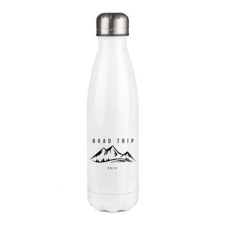 Bouteille isotherme personnalisable photo prénom logo - Inox, 50 cL - Personnalisé en France