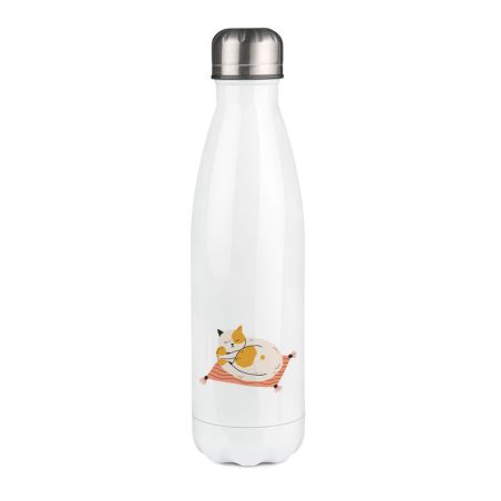 Customizable insulated bottle photo first name logo - Stainless steel, 50 cL - Personalized in France