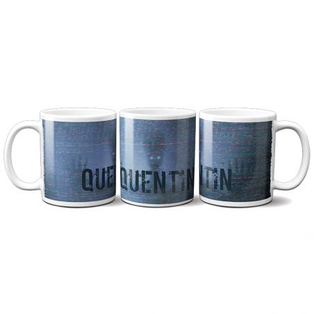 Blue horror movie mug · Extraterrestrial Alien Demon