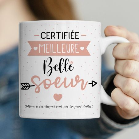 Mug en céramique blanc personnalisé avec Texte et Photo · Cadeau pratique pour amateur de café