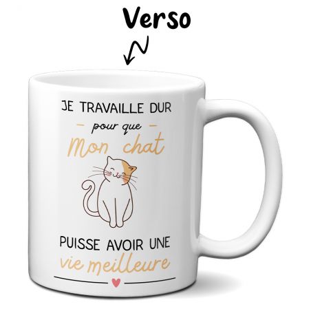 Mug Certifié Meilleur Beau Papa - Cadeau Anniversaire ou Noël pour super beau père - Imprimé en France