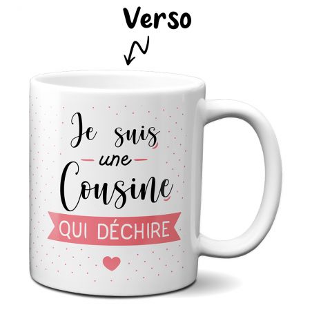 Mug en céramique blanc personnalisé avec Texte et Photo · Cadeau pratique pour amateur de café