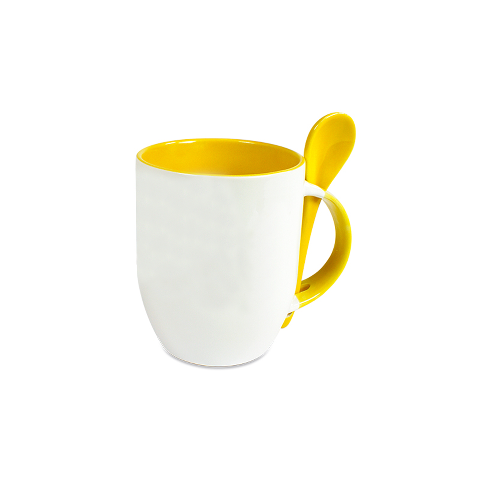 mug cuillère jaune