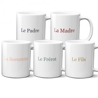 Pack Tasse + Bouteille isotherme pailletée rose personnalisées ·  Mère-veilleuse · Idée cadeau anniversaire ou fête des mères