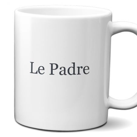 Mug pack for the whole family - Set of 2 to 5 customizable family cups - Ceramic, 33 cL - Personalized in France