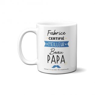 Certified Best Step Dad Customizable Mug