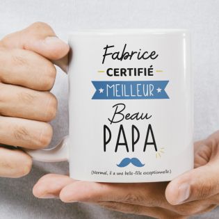 Certified Best Step Dad Customizable Mug