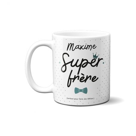 Mug Super Frère Personnalisable 