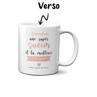 Mug Super Sœur Personnalisable 