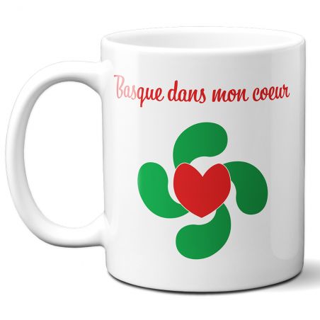 Mug en céramique blanc personnalisé avec Texte et Photo · Cadeau pratique pour amateur de café