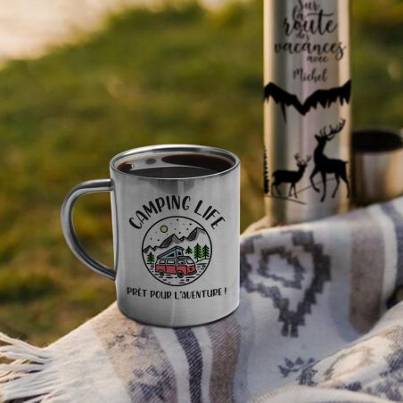 Mug Inox Camping Life