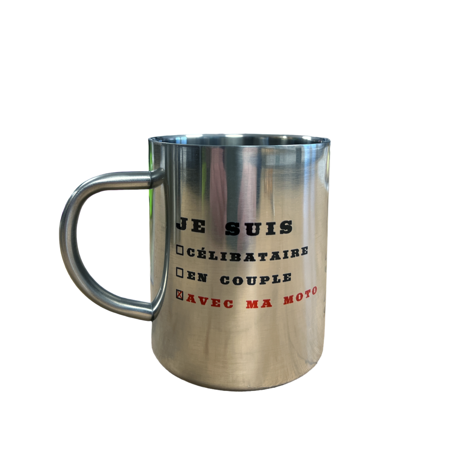 Mug Inox Motard - 33 cl