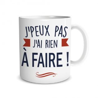 Mug humour Bonne humeur du matin - Ta gueule - Idée cadeau rigolo pour anniversaire - Tasse couple originale Noël 