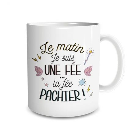 Mug humour Bonne humeur du matin - Ta gueule - Idée cadeau rigolo pour anniversaire - Tasse couple originale Noël 