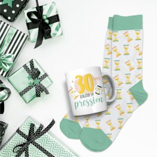 Coffret Mug Chaussettes Anniversaire Homme