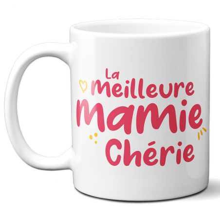 Lot de 2 mugs pour Papy et Mamie | Idée cadeau grands-parents | Céramique, 33 cL