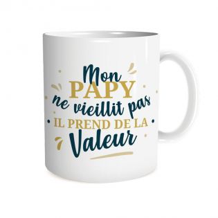 Mug en céramique Papy ne vieillit pas, 33 cl