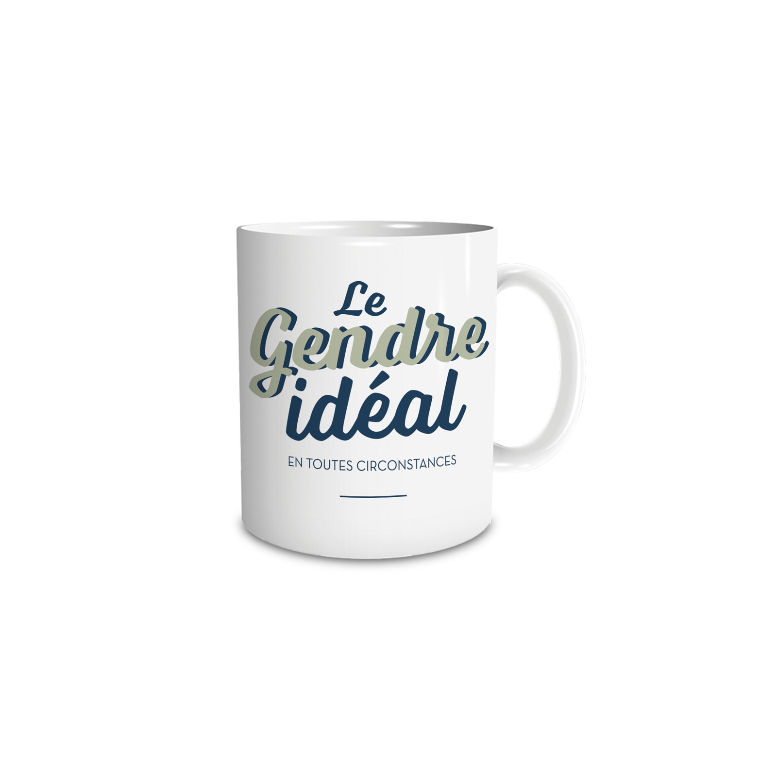 Mug en céramique Le gendre idéal, 33 cl