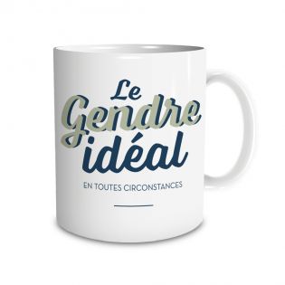 Mug humour Bonne humeur du matin - Ta gueule - Idée cadeau rigolo pour anniversaire - Tasse couple originale Noël 