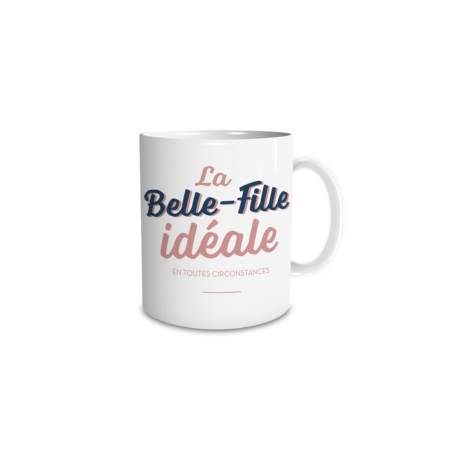 Mug en céramique La belle fille idéale, 33 cl