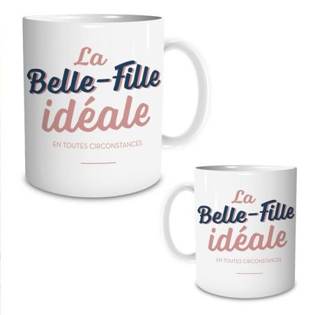 Mug en céramique La belle fille idéale, 33 cl