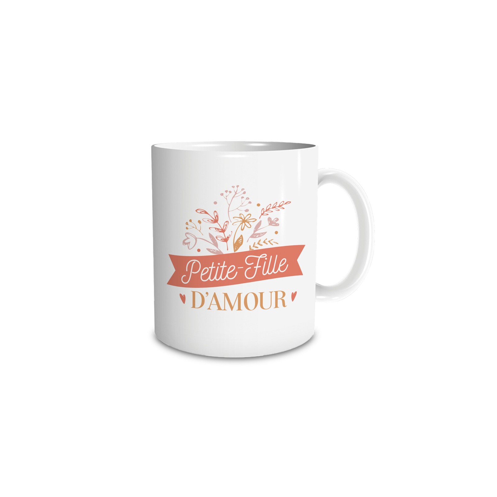 Mug en céramique Petite fille d'amour, 33 cl